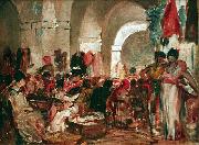 Constantin Meunier Cigar Makers in Seville oil painting